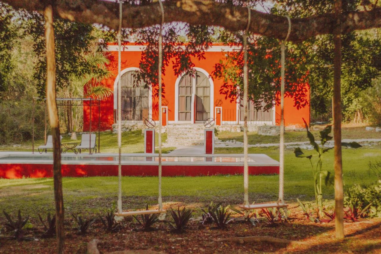 Hotel Hacienda Ticum Tixkokob Esterno foto
