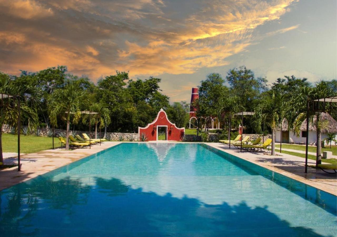 Hotel Hacienda Ticum Tixkokob Esterno foto