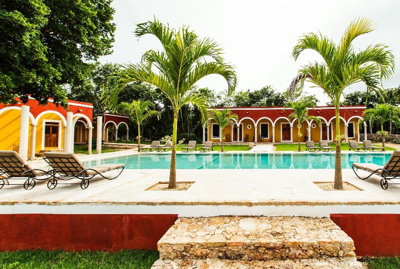 Hotel Hacienda Ticum Tixkokob Esterno foto