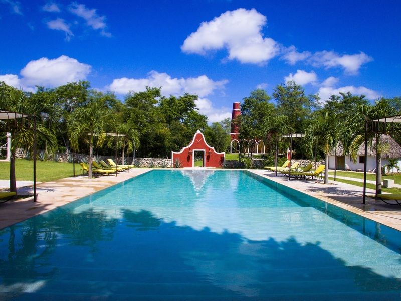 Hotel Hacienda Ticum Tixkokob Esterno foto